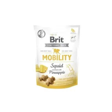 Brit Care Dog Functional Snack Mobility Squid bocadillos para movilidad de perros