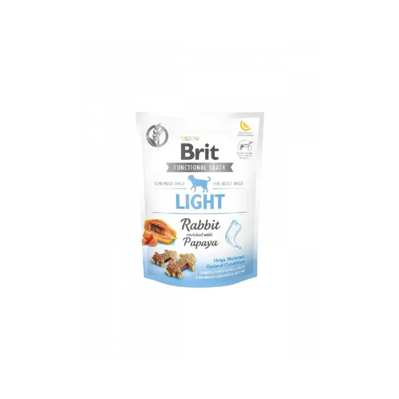 Brit Care Functional Dog Snack Light Rabbit bocadillos bajos en calorías para perros