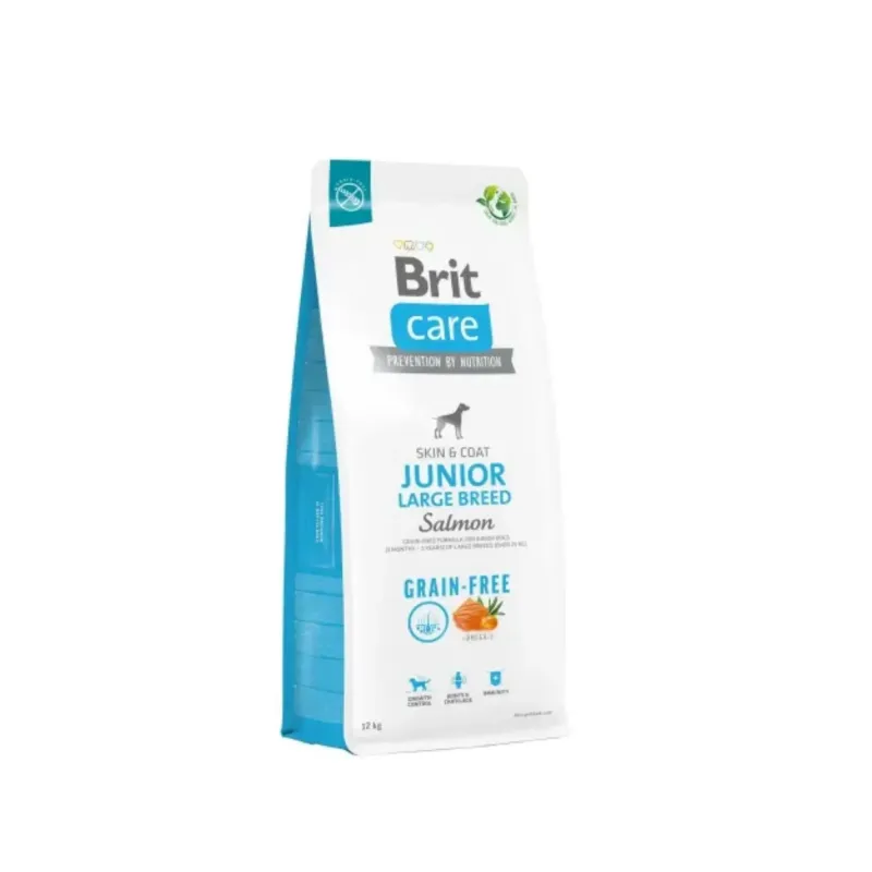 Brit Care Grain-Free Junior Salmon alimento seco para perros jóvenes