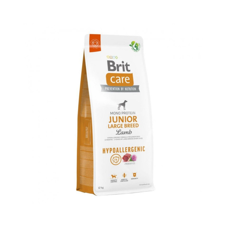 Brit Care Junior Large Breed Lamb & Rice alimento seco para perros jóvenes grandes