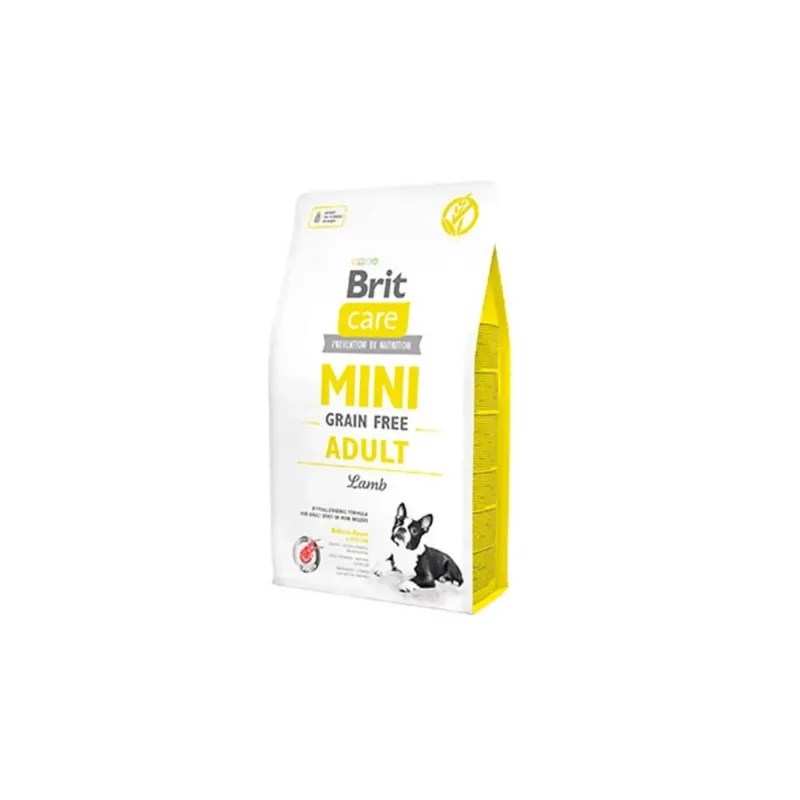 Brit Care Mini Grain-Free Adult Lamb alimento seco para perros mini