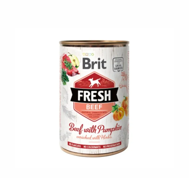 Brit Fresh Beef with Pumpkin alimento húmedo para perros