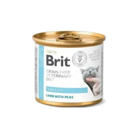 Brit Veterinary Diets Cat Obesity alimento húmedo dietético para gatos