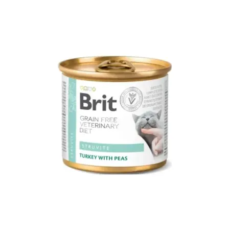 Brit Veterinary Diets Cat Struvite alimento húmedo dietético para gatos