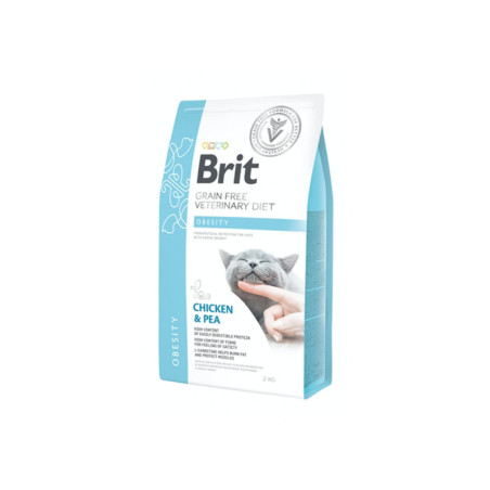 Brit Veterinary Diets Cat Obesity alimento seco dietético para gatos