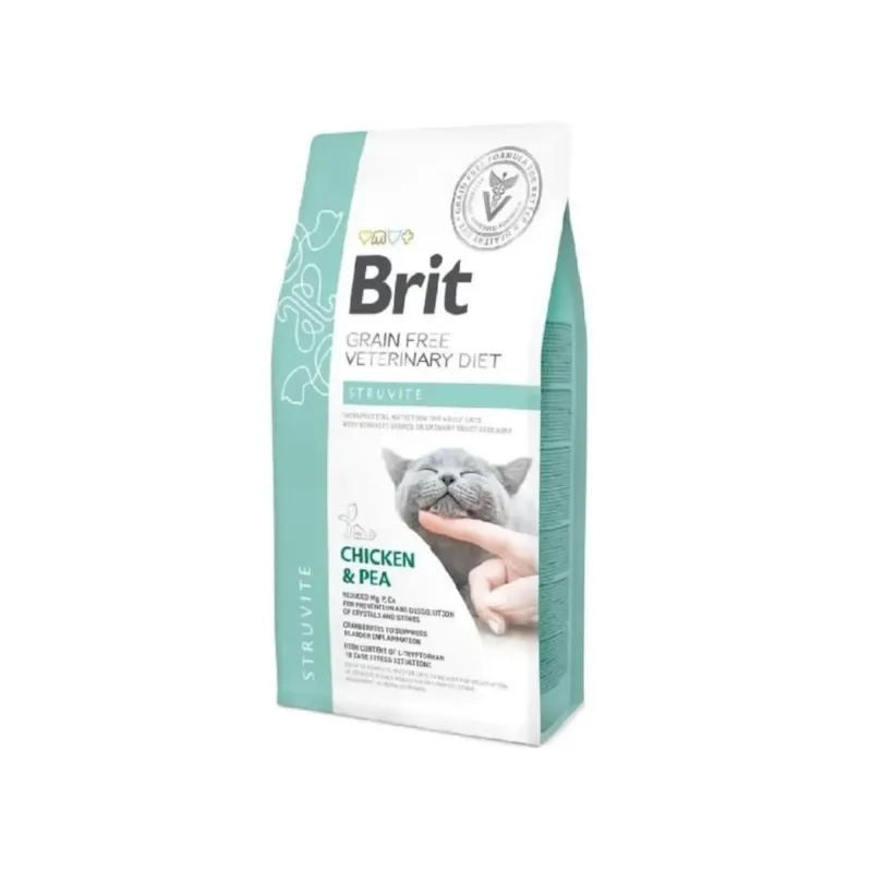 Brit Veterinary Diets Cat Struvite alimento seco dietético para gatos