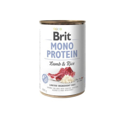 Brit Mono Protein Lamb & Rice alimento húmedo para perros