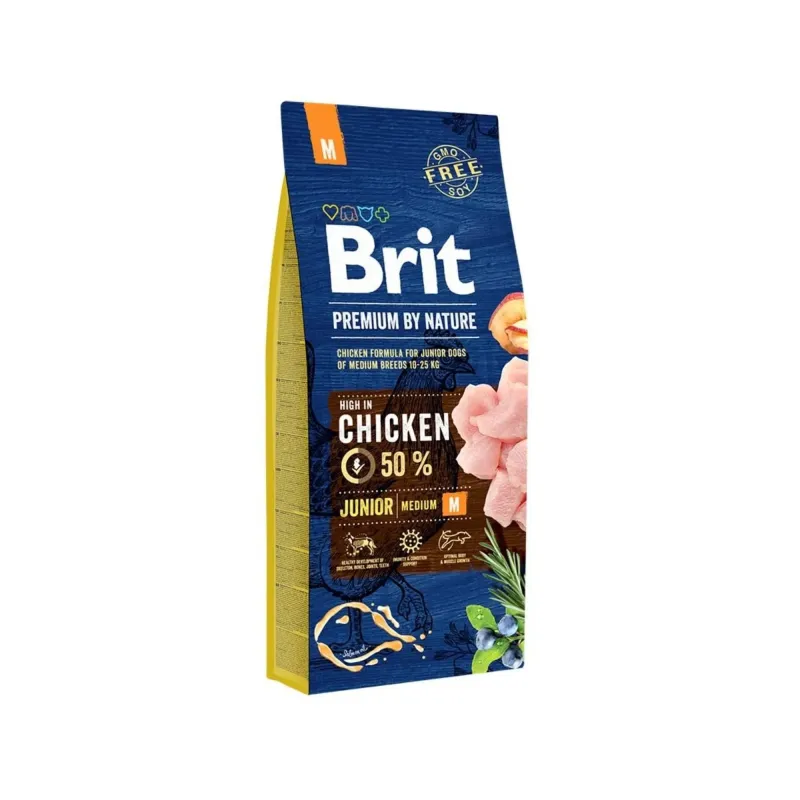 Brit Premium by Nature Junior Medium alimento seco para perros jóvenes medianos