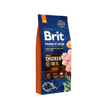 Brit Premium by Nature Sport alimento seco para perros activos