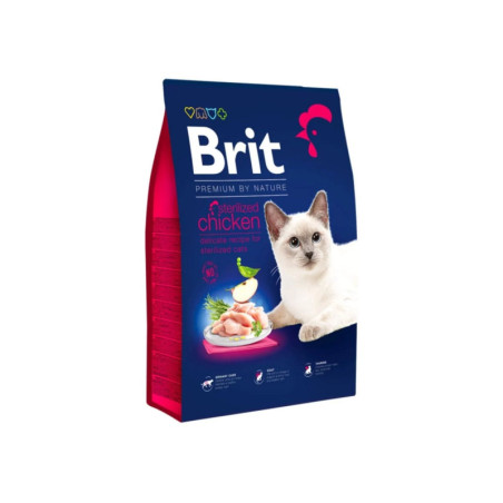 Brit Premium Cat Sterilizado alimento seco para gatos esterilizados