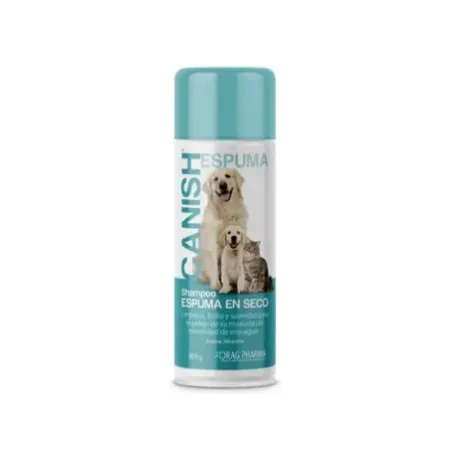 Canish espuma de limpieza en seco para perros