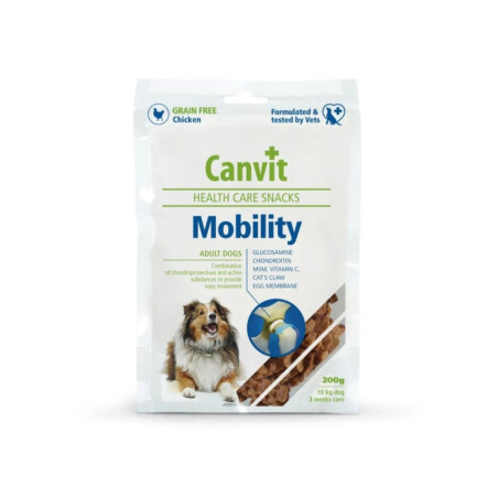 Canvit Snack Mobility bocadillos funcionales para movilidad de perros