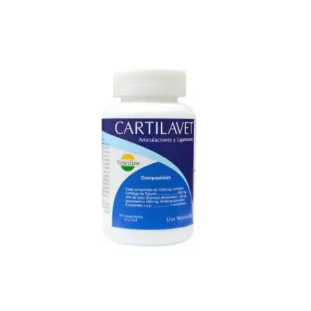 Cartilavet suplemento condroprotector articular para perros y gatos