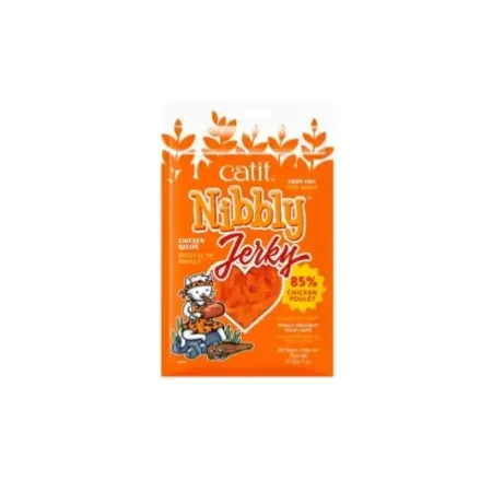 Cat It Nibbly Jerky bocadillos de pollo para gatos