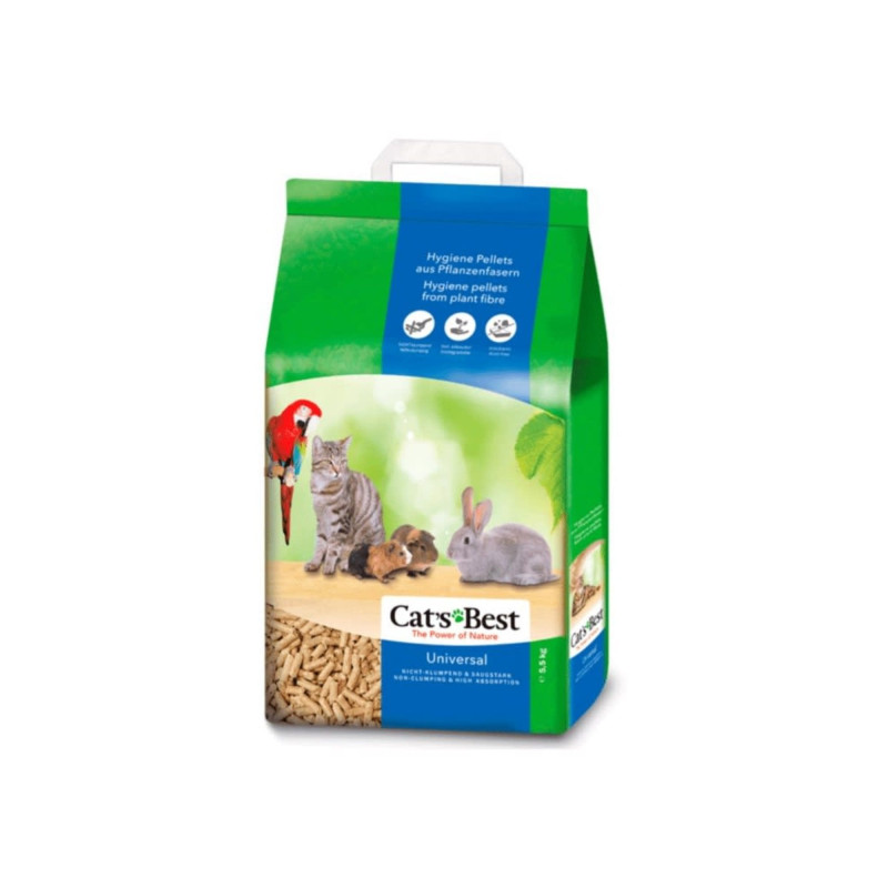 Cat's Best Universal arena aglomerante para gatos y pequeños animales