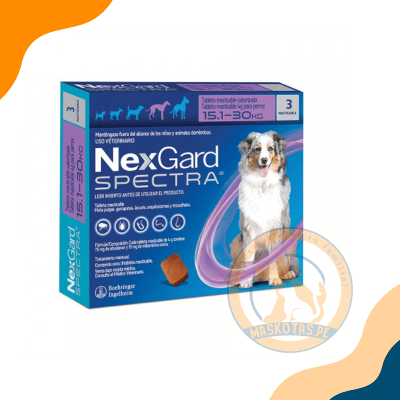 NEXGARD SPECTRA L X 3TAB (15-30 KG)