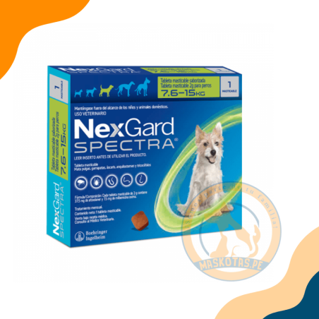 NEXGARD SPECTRA M X 1TAB (7.5-15KG)