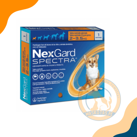 NEXGARD SPECTRA XS X 1TAB (2-3.5 KG)