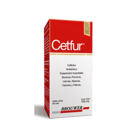 Cetfur antibiótico de ceftiofur inyectable
