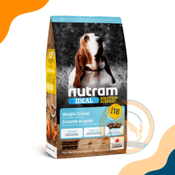 I18 NUTRAM IDEAL WEIGHT CONTROL DOG 11.4 KG