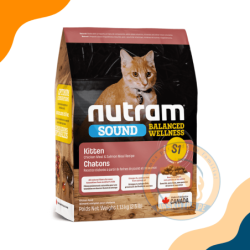 S1 NUTRAM SOUND KITTEN 5.40 KG