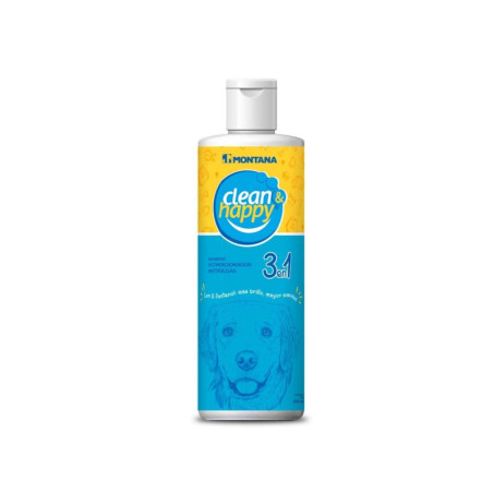 Clean & Happy champú antipulgas para perros y gatos