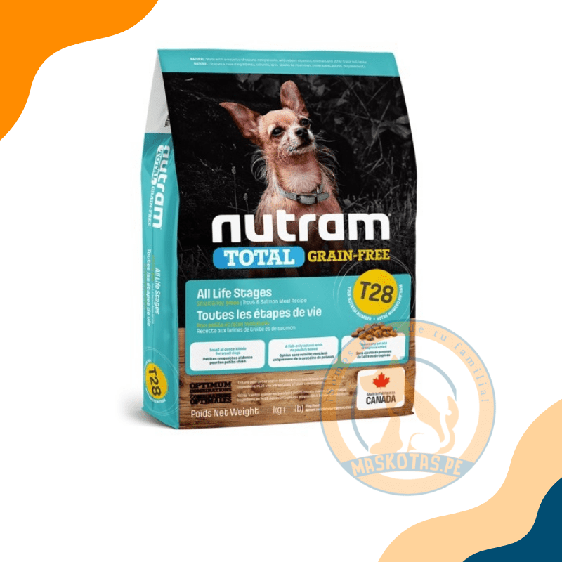 T28 NUTRAM TOTAL GRAIN-FREE SALMON & TROUT SMALL 5.4 KG