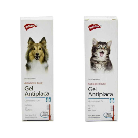 Clorhexidina Gel Antiplaca para higiene bucal de perros y gatos
