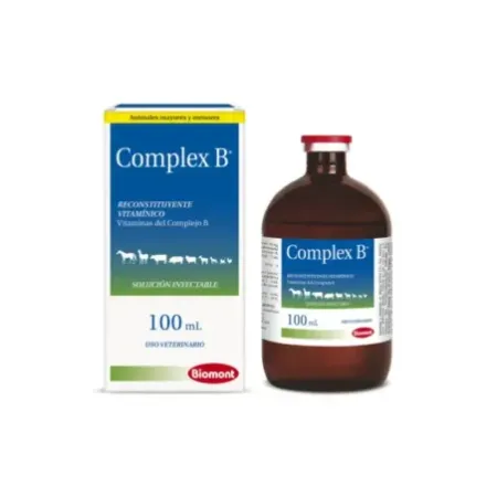 Complex B vitamínico inyectable u oral