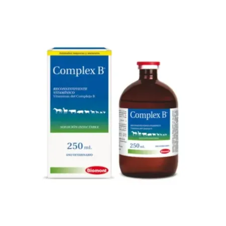 Complex B vitamínico inyectable u oral