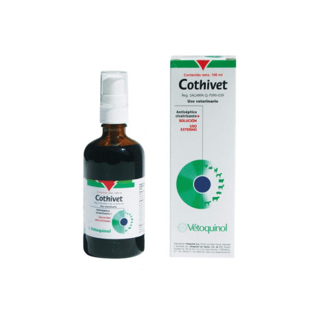 Cothivet solución cicatrizante reparadora para piel en animales