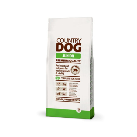 Country Dog Junior alimento seco para perros jóvenes