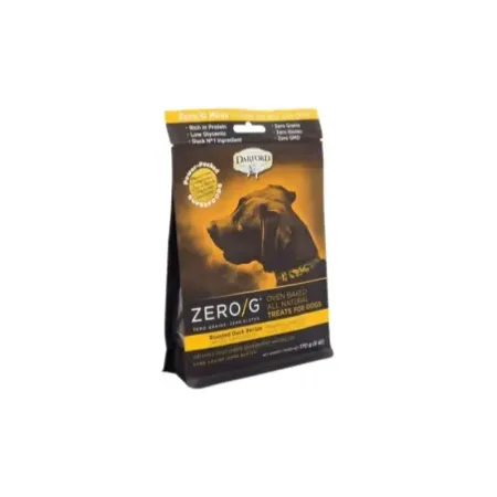 Darford Zero G Duck Mini bocadillos de pato sin cereales para perros