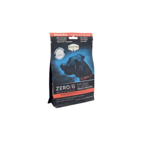 Darford Zero G Salmon Mini bocadillos de salmón sin cereales para perros