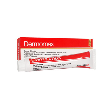 Dermomax crema dermatológica triple acción para perros y gatos