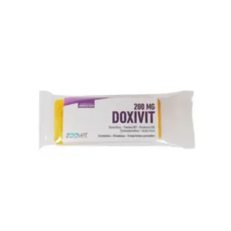 Doxivit 200mg antibiótico para perros y gatos