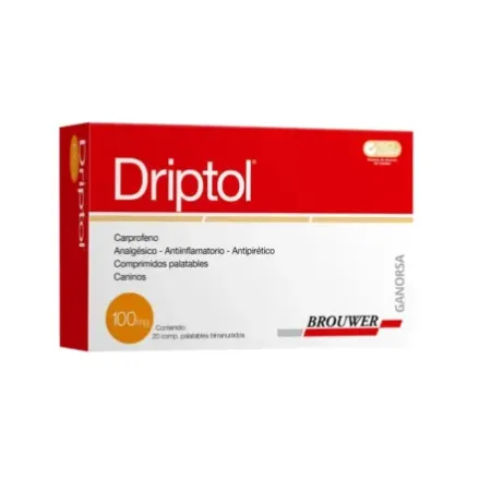 Driptol 100mg AINE analgésico para perros