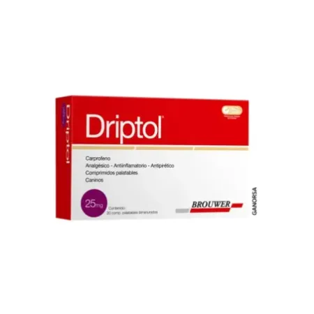 Driptol 25mg AINE analgésico para perros