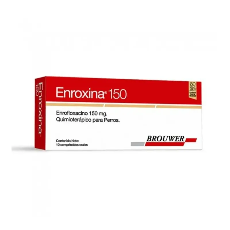 Enroxina Plus antibiótico enrofloxacina para perros y gatos