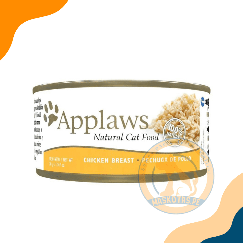 APPLAWS PECHUGA DE POLLO x 70GR