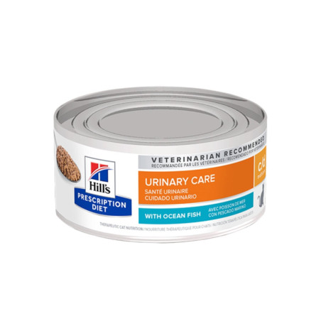 Hills Prescription Diet Feline C/D Multicare Seafood alimento húmedo para gatos