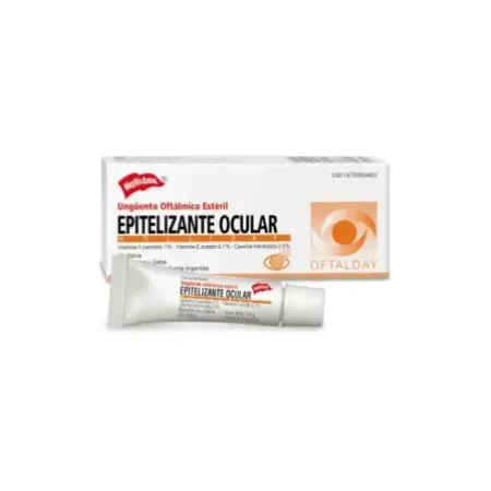 Epitelizante Ocular ungüento para regeneración corneal en perros y gatos