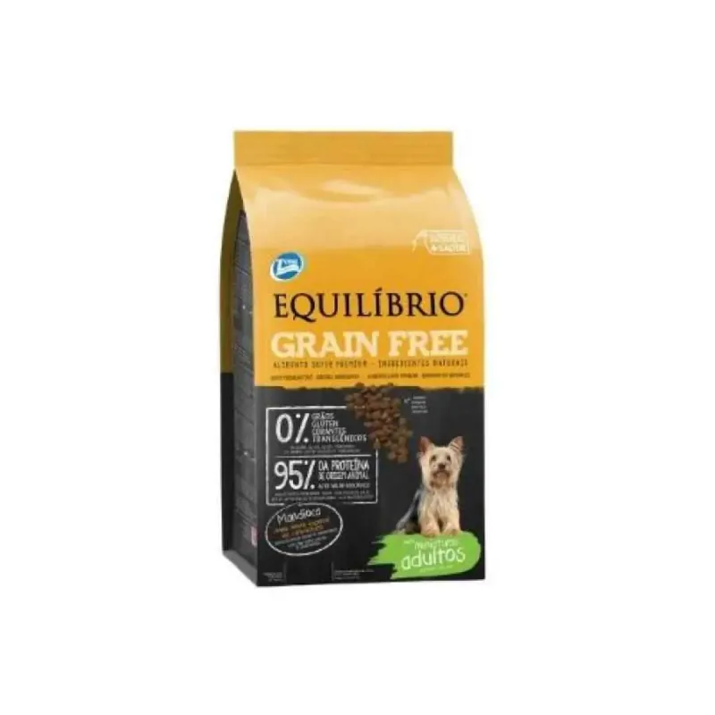 Equilibrio Grain Free Adult Dog Small Breeds alimento seco sin cereales para perros pequeños