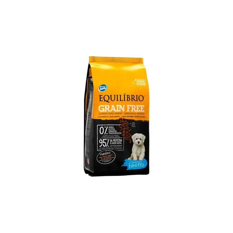 Equilibrio Grain Free Puppies Small Breeds alimento seco sin cereales para cachorros pequeños