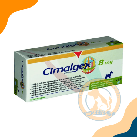 CIMALGEX 8MG BLISTER X 8 COMP