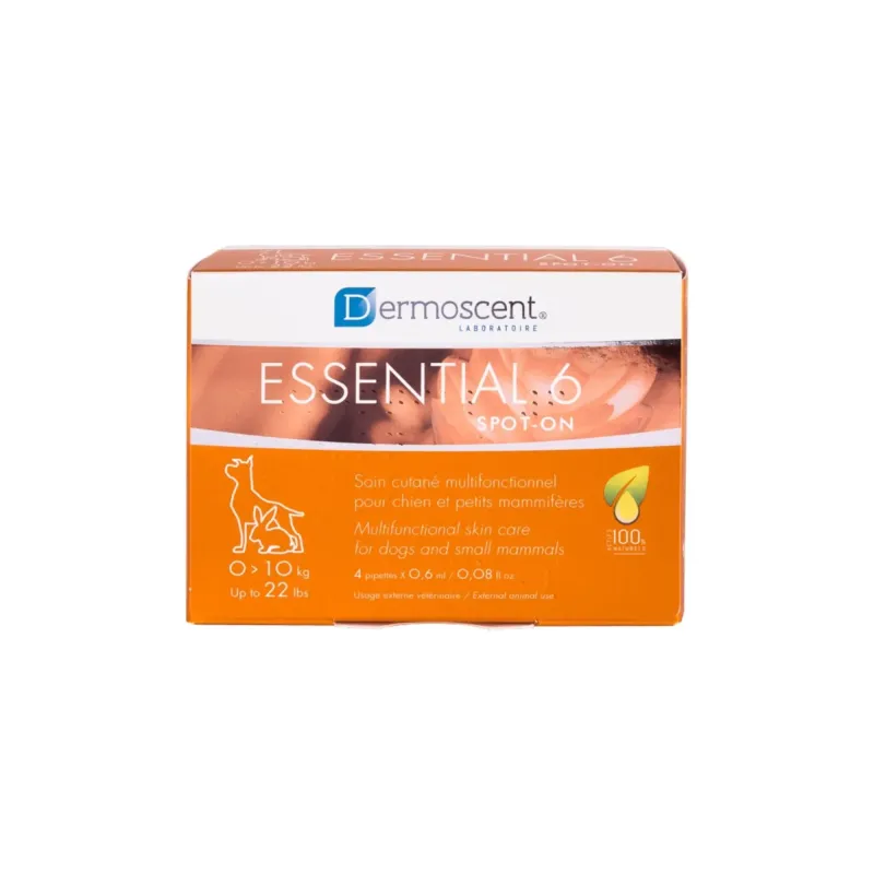 Essential 60 Spot-On para piel y pelaje de perros 0-10kg