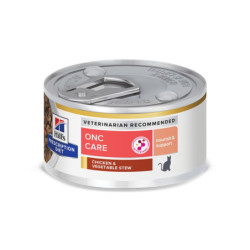 Hills Prescription Diet Feline Onc Care guiso de pollo y vegetales para gatos