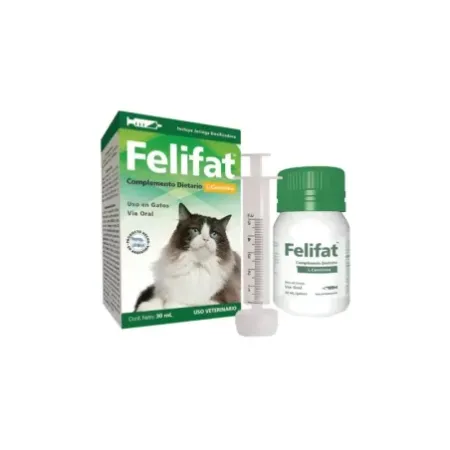Felifat L Carnitina suplemento para control de peso en gatos