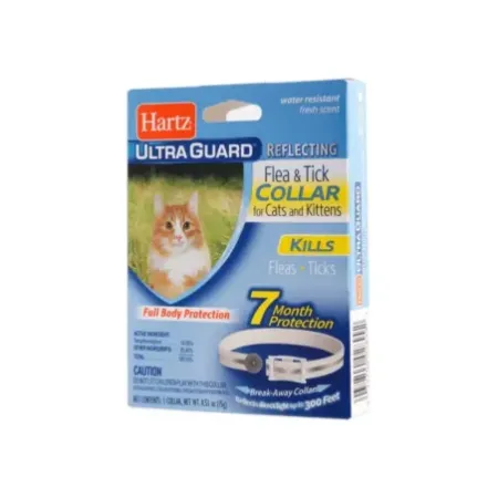 Hartz Ultraguard collar antipulgas garrapatas reflectante para gatos y gatitos