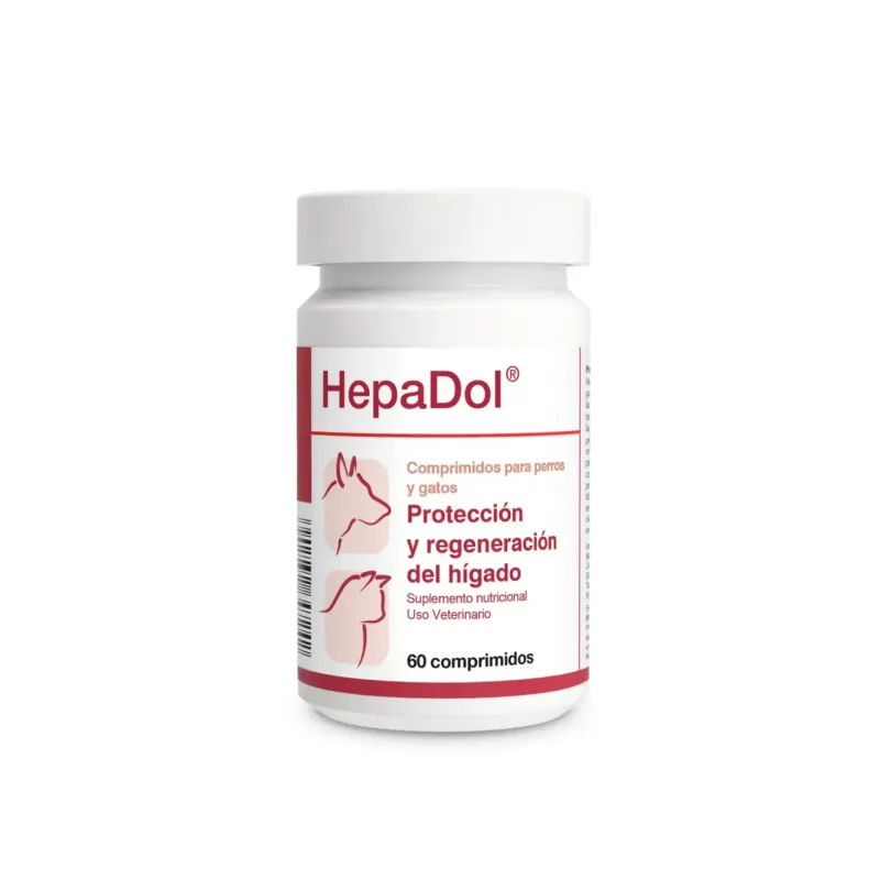 Hepadol suplemento hepatoprotector para perros y gatos